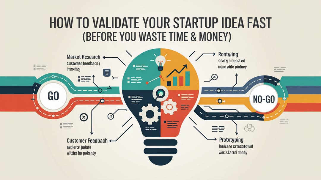 How to Validate Your Startup Idea Fast (Before You Waste Time & Money)